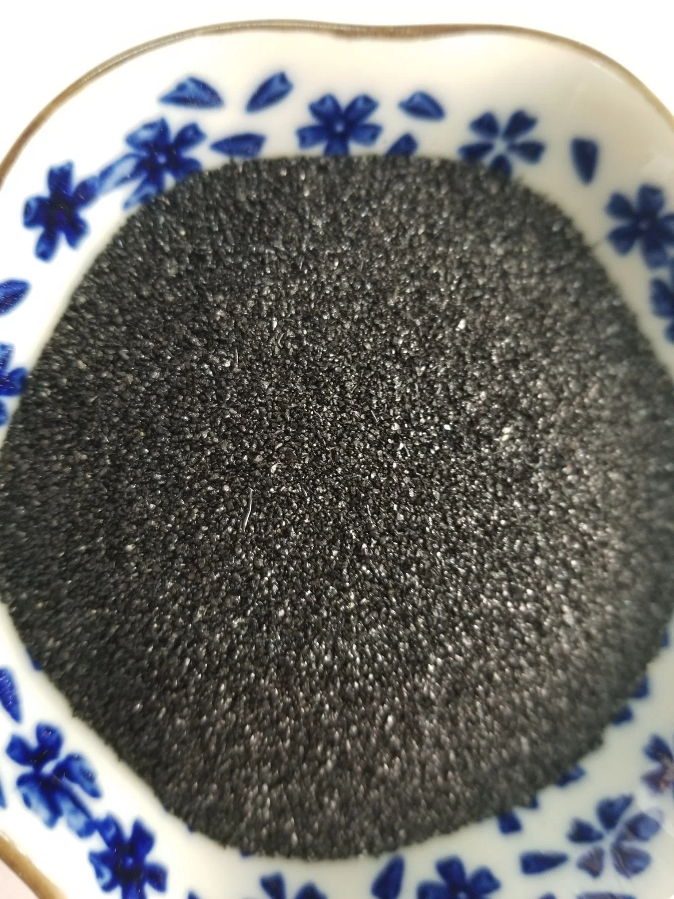 Ficha preta de esmeril fina areia Diamante de carboneto de silício abrasivos de decapagem/Polimento