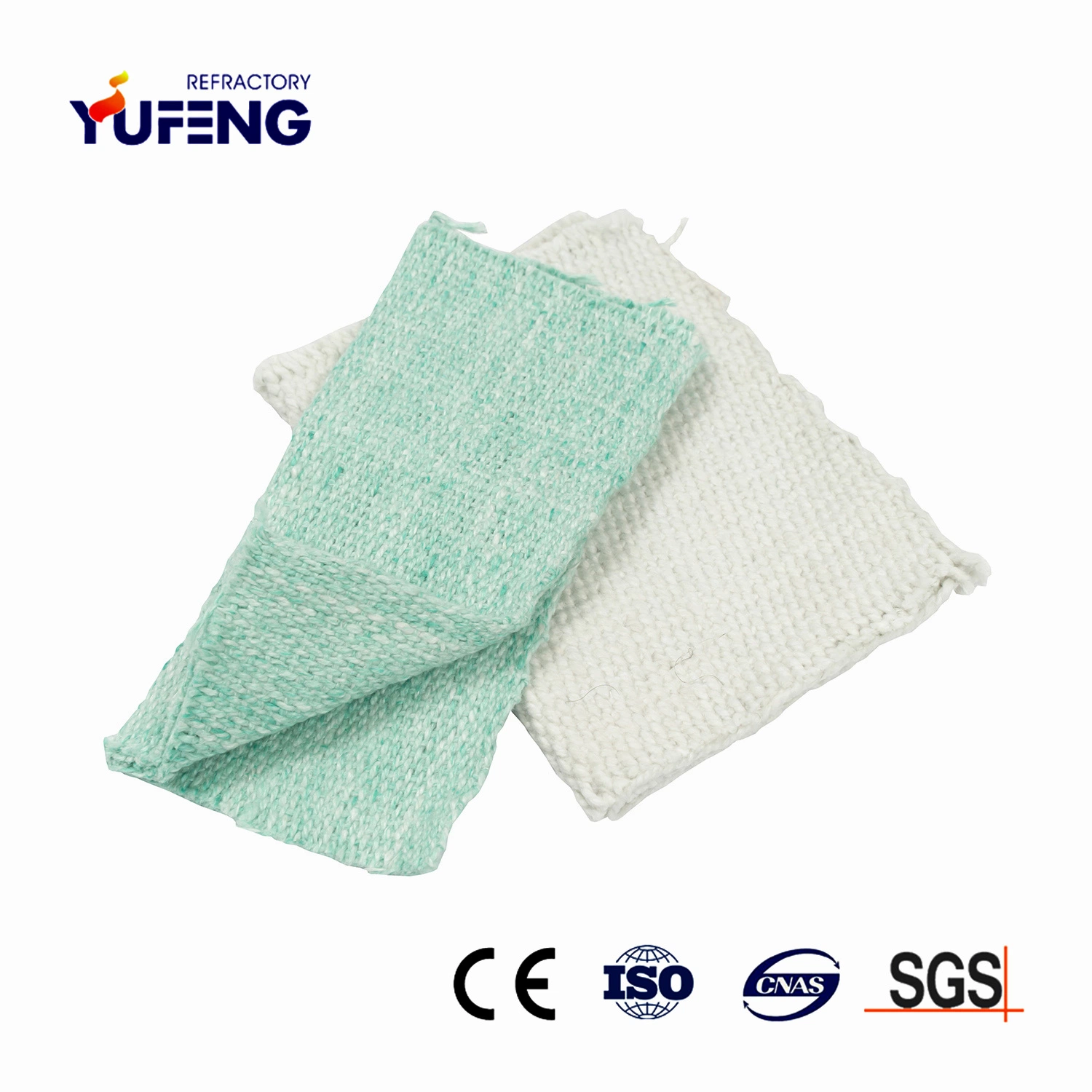 6mm 25mm Custom Size Refractory Ceramic Fiber Square Braided Rope