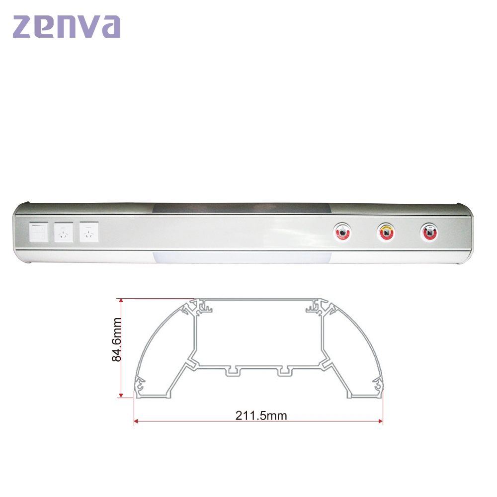 Horizontal/Customized/Cheap/Competitive/ Popular/Hospital Bed Head Unit Prices for ICU Room Caring Bh-Mex002