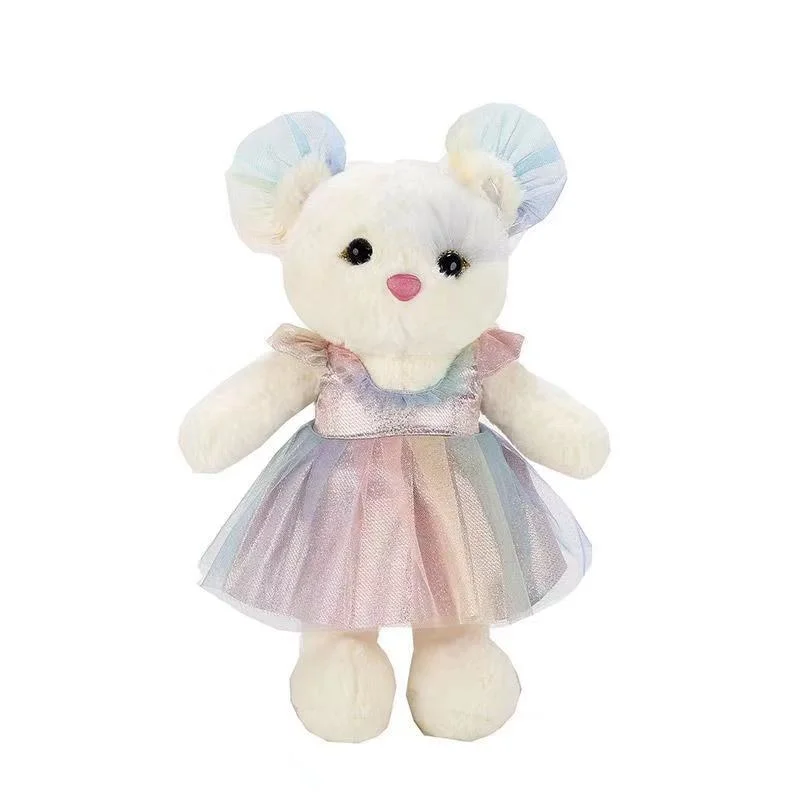 Cute New Princess Little Bear Plush Toy Doll Sleeping Pillow Doll