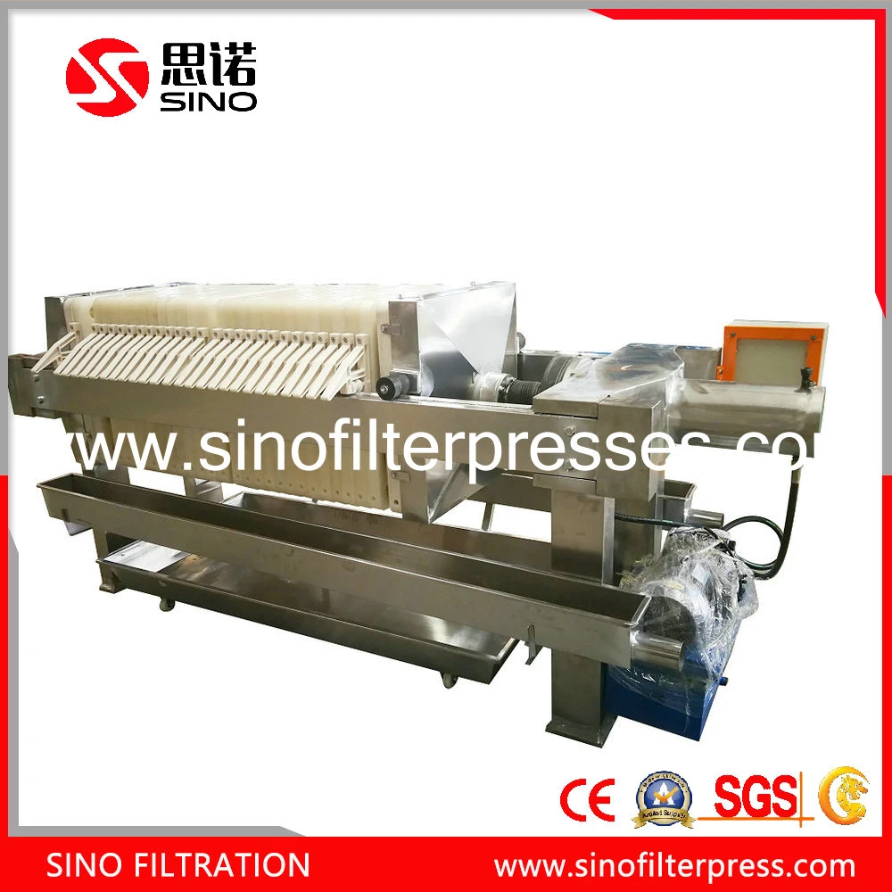 500*500 Food Liquid Stainless Steel Filter Press Machine