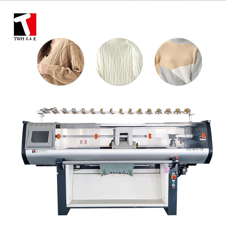 Factory High Speed Automatic Simple Dual System Used Machinery Second-Hand Flat Knitting Machine
