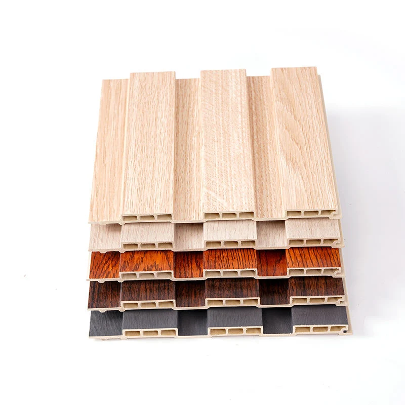 Ecological Wood Great Wall Board Manufacturer PVC Wood Plastic Wall Protection Board 195 Great Wall