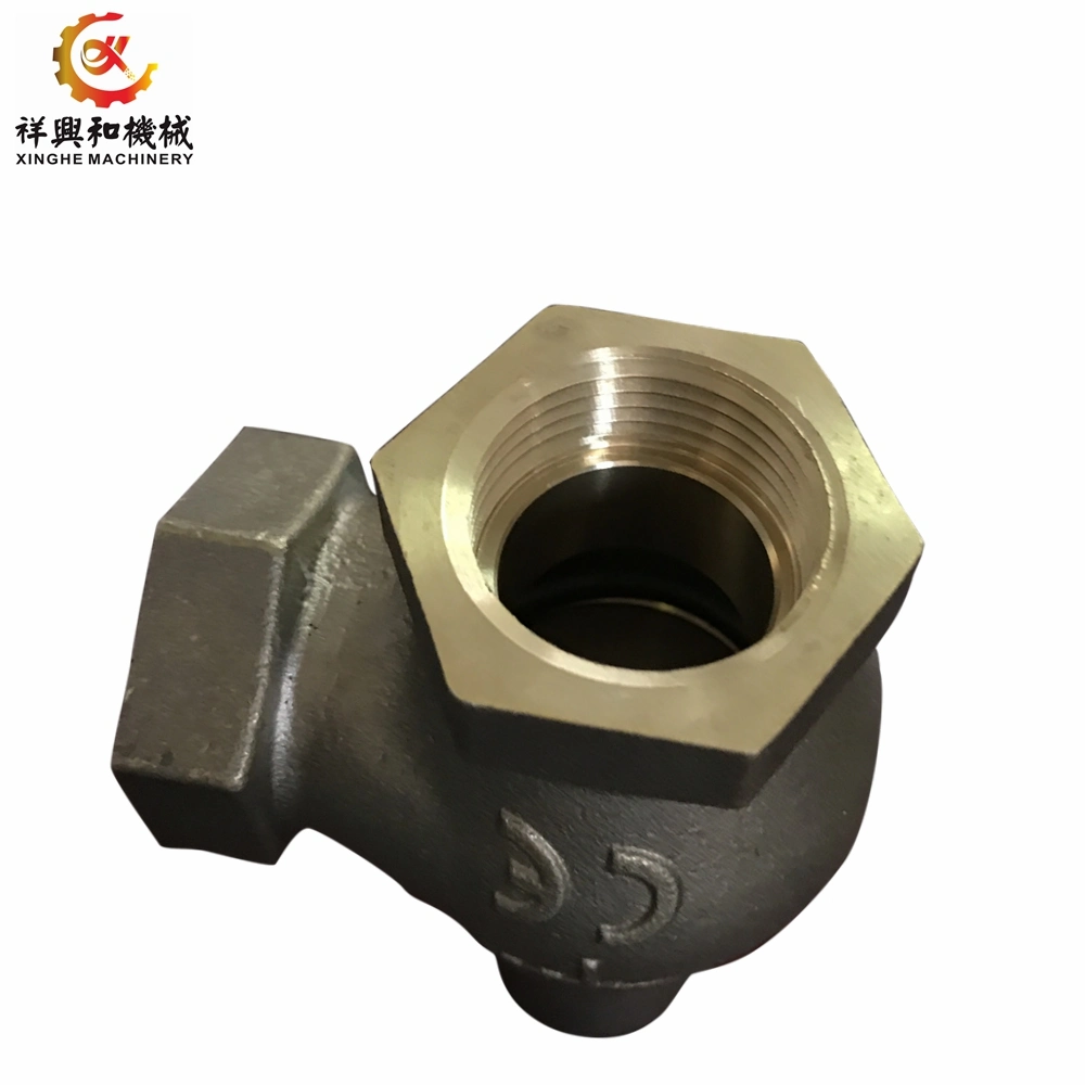 Customized Bronze Brass Sand Casting Parts for Pipe Fitting