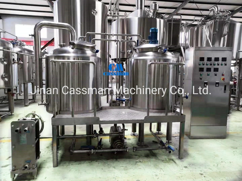 Cassman 300L Manufacture Supplied Craft Beer Brewing System with CE Certificate