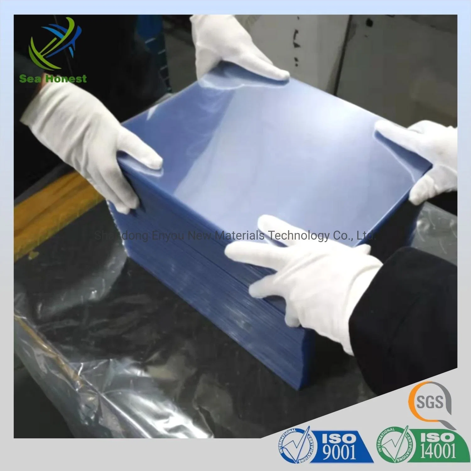 precio de fábrica de PVC rígido Transaprent mascota PLA Film de PVC plástico Lámina transparente para el Vacío formando