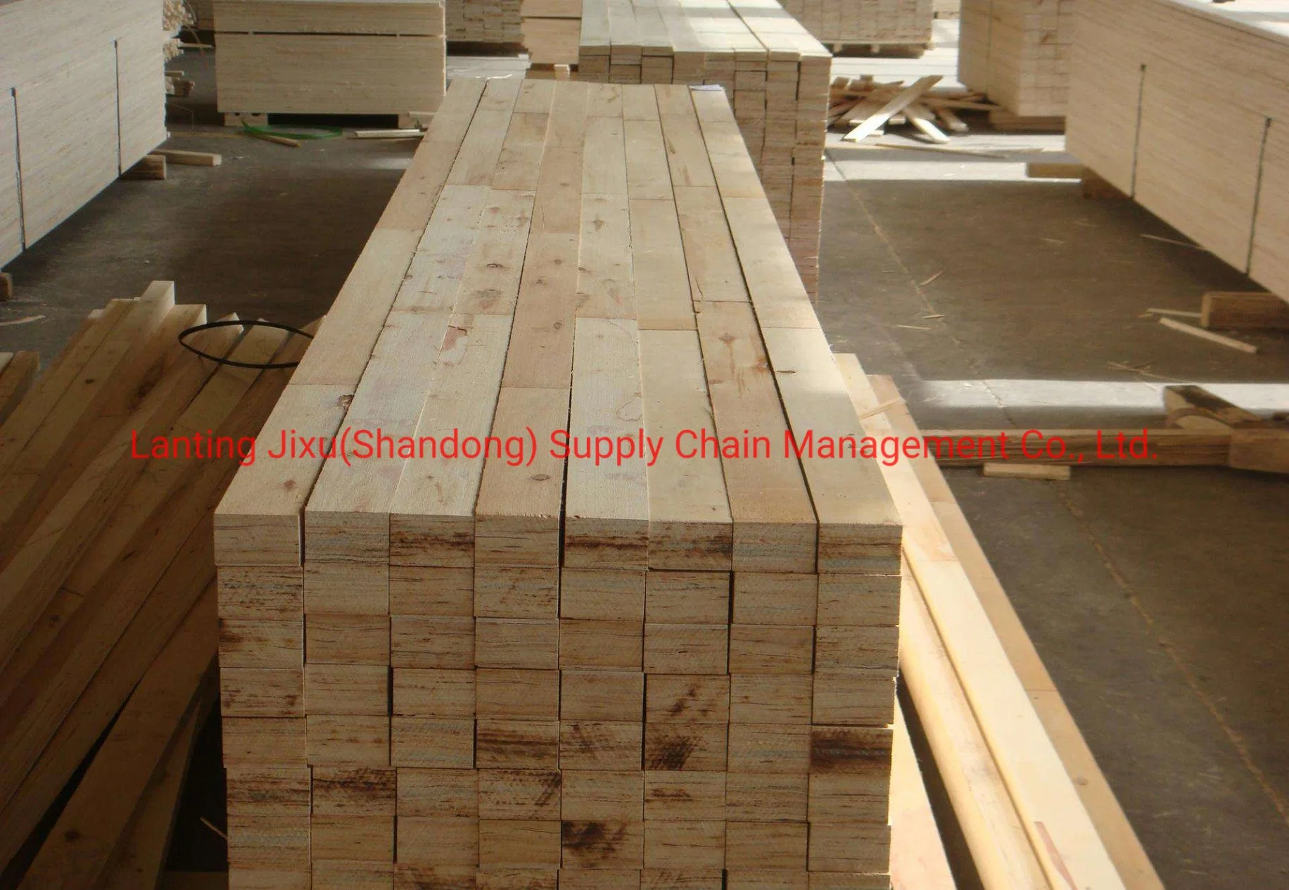 E0 de chapa de madera laminada LVL tablero contrachapado de tablilla para cama de marcos de puertas y cajón de muebles de álamo / chapa de madera de pino LVL