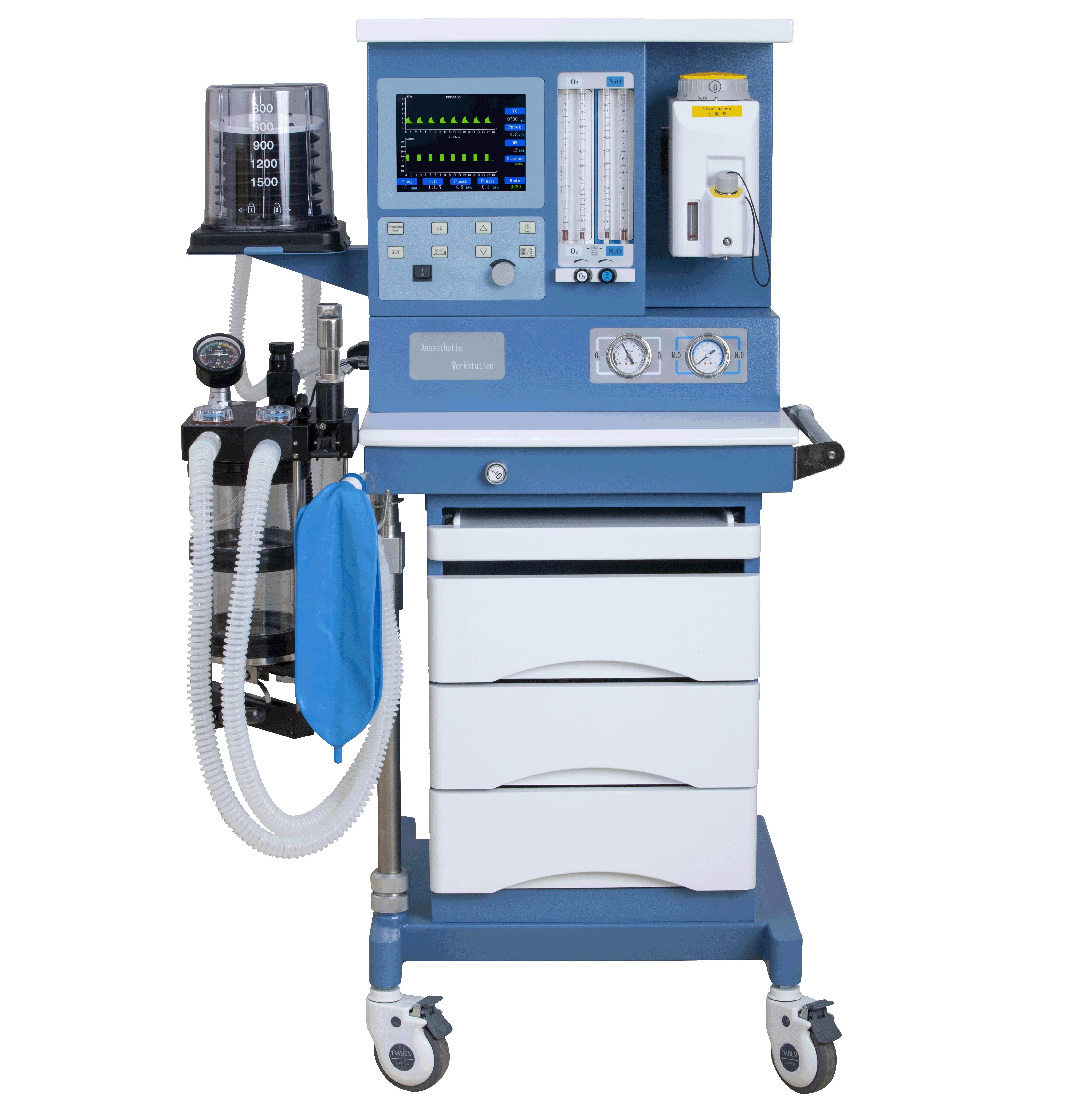 Máquina de anestesia de Equipamentos Médicos Hospital Instrumento para a sala cirúrgica