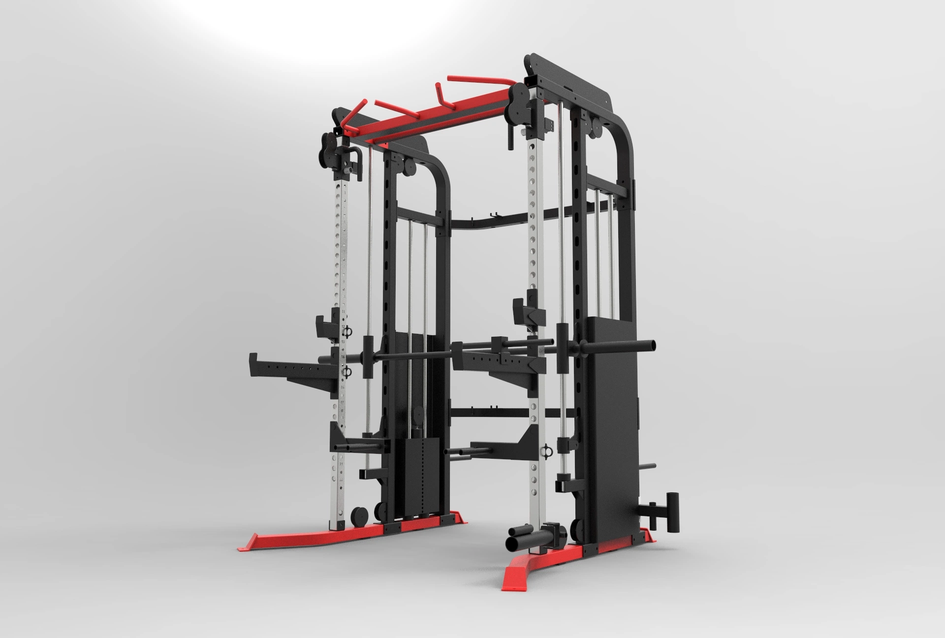 High quality/High cost performance Multifunctional Combination Fitness Power Rack Smith Machine