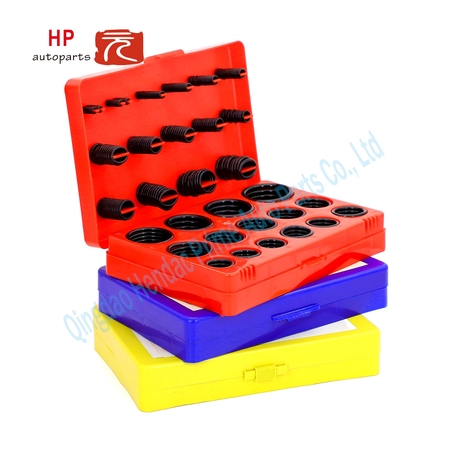 China Custom Colourful Nitrile NBR O-Ring Kit EPDM O Ring Silicone Rubber Oring Box Kit