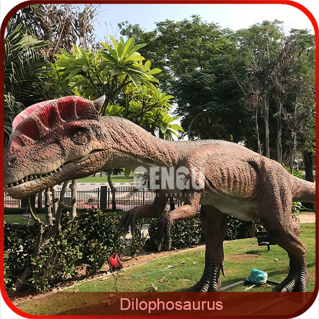 Parque de atracciones Dinosaurio animado Modelo de dinosaurio jurásico