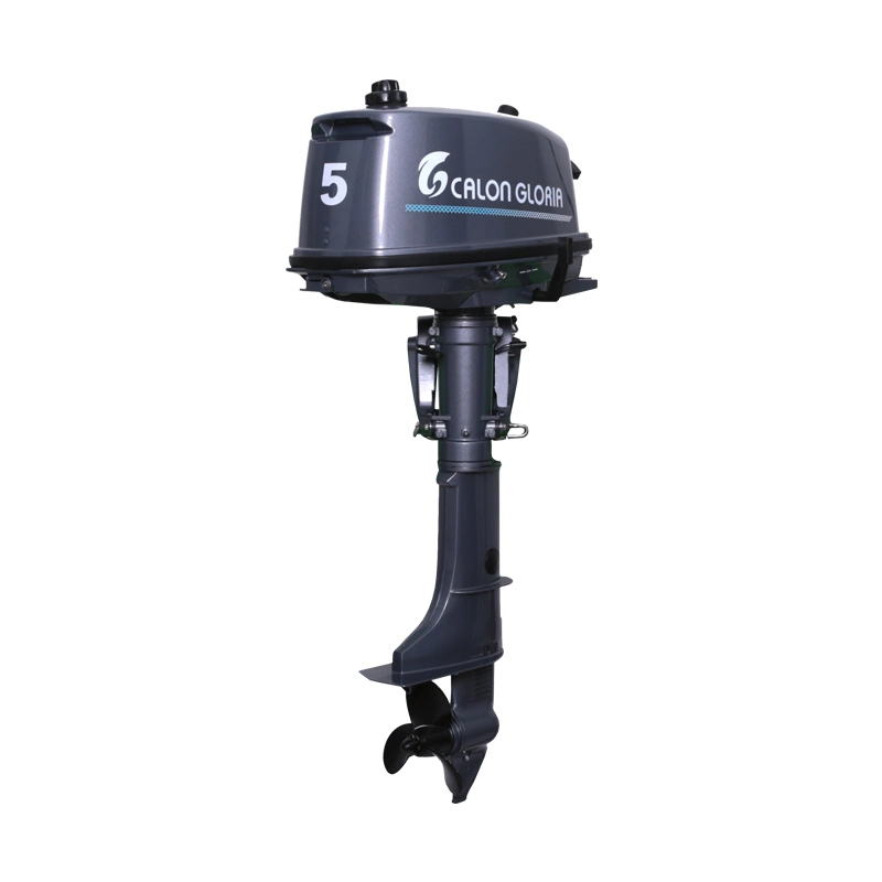 2 Stroke 5HP Gasoline Portable Boat Engine, Outboard Engine, Outboard Motor