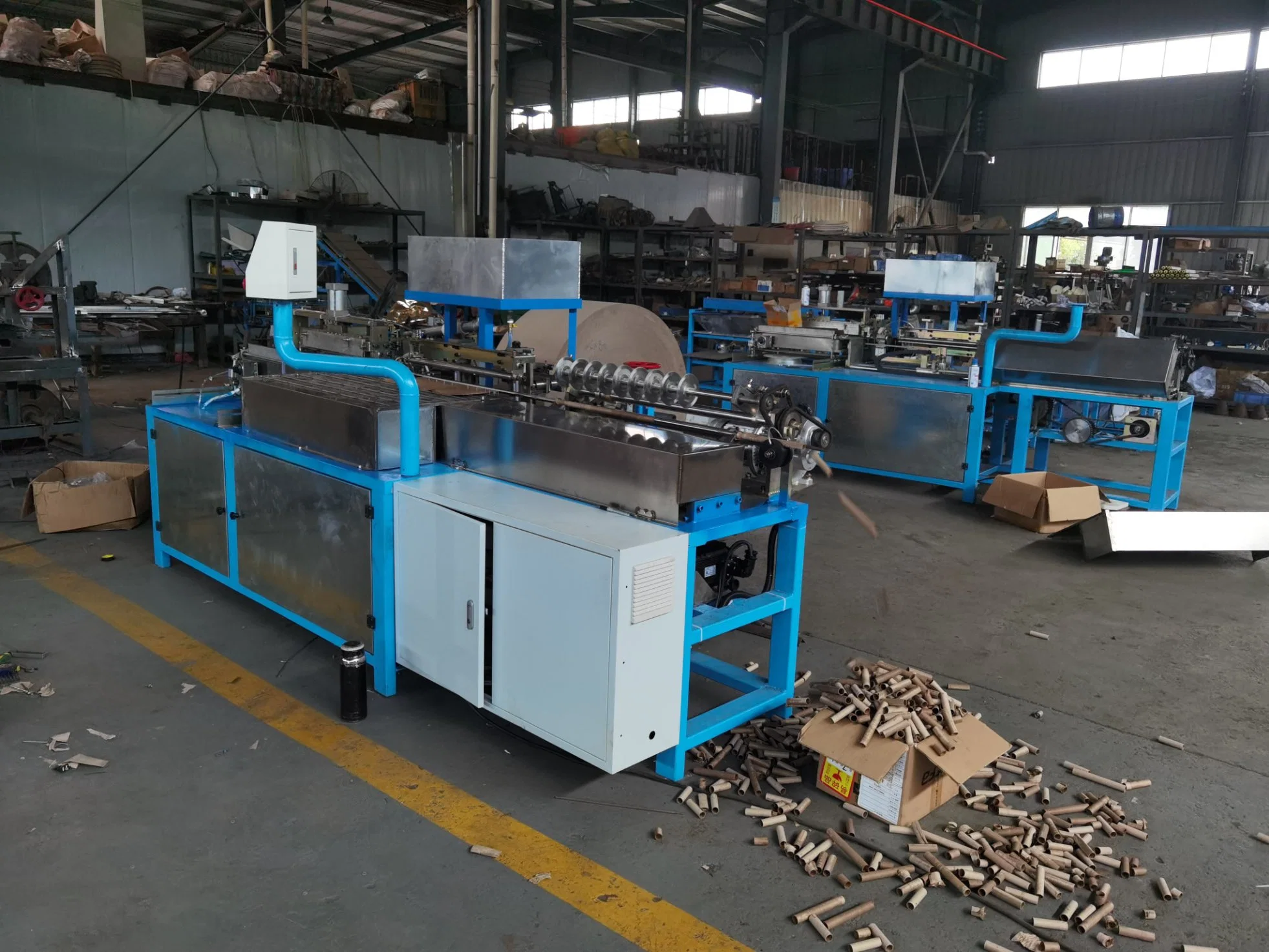 Automatic Paper Tube Machine for Sale CS-9/ID18-30mm/Max Length 620mm