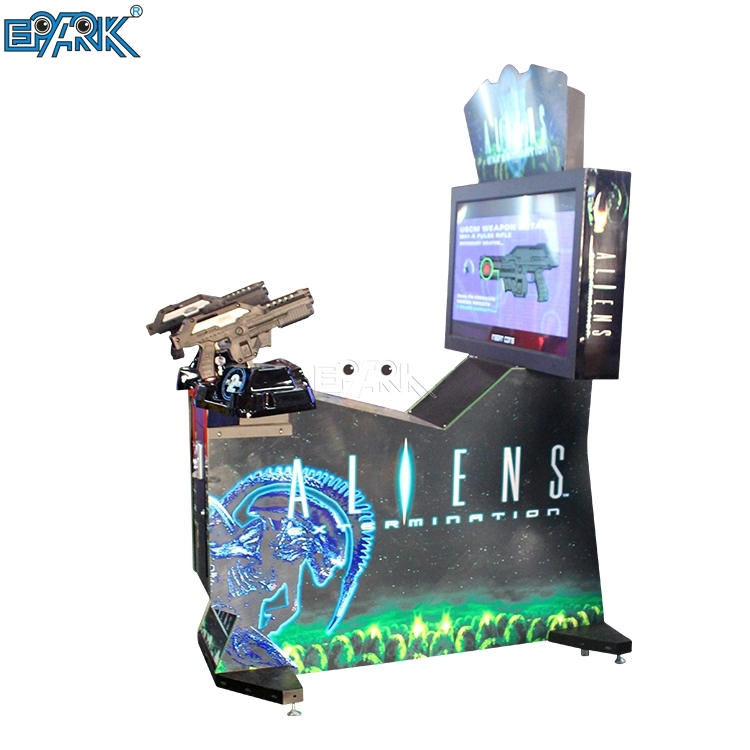 Coin Operated Game Machine Video Entertainment Equipment Infrared Shooting Game 42" Aliens Extermination