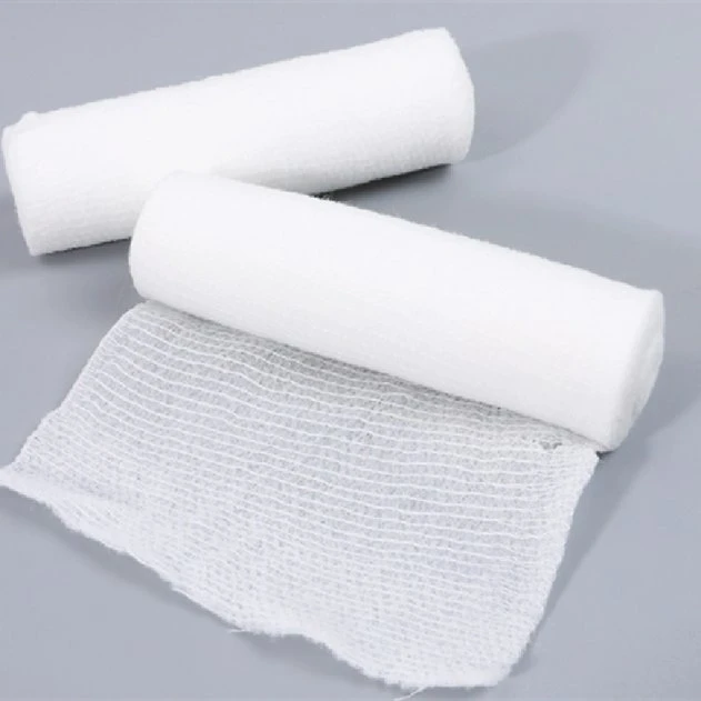 Wholesale/Supplier Fashionable Cloth Absorbent Bandage Gauze Roll Bandage Cotton Gauze Bandage