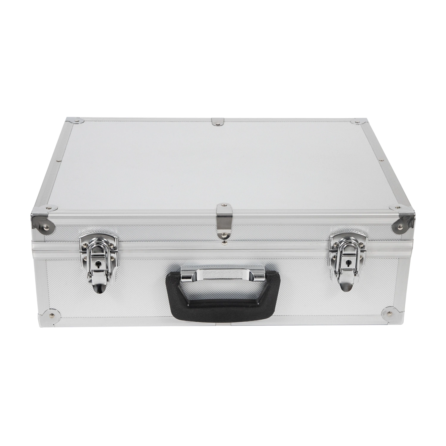 Storage Aluminum Lockable Barber Tool Flight Case with Dividers