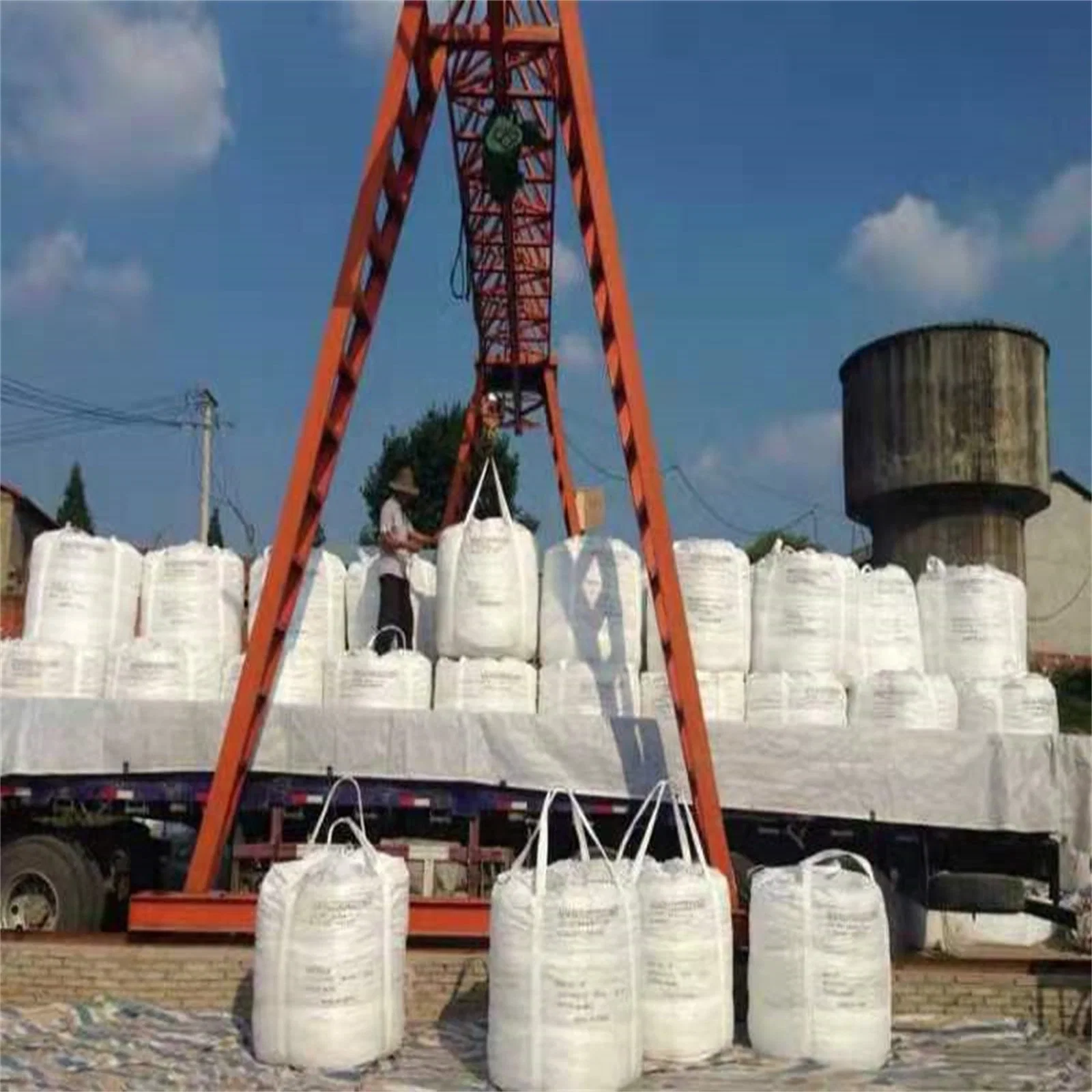 Ton Bags Jumbo Bags for Rice Seeds, Corn Seeds, Chemical Fertilizer, Dog Foods, Cat Foods