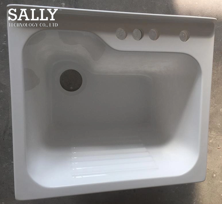 Sally Toilet Sink Shower Combo Acrylic Resin Laundry Sinks Freestanding Laundry Utility Sink Bathroom Sink Shower Drainer Waste Drain