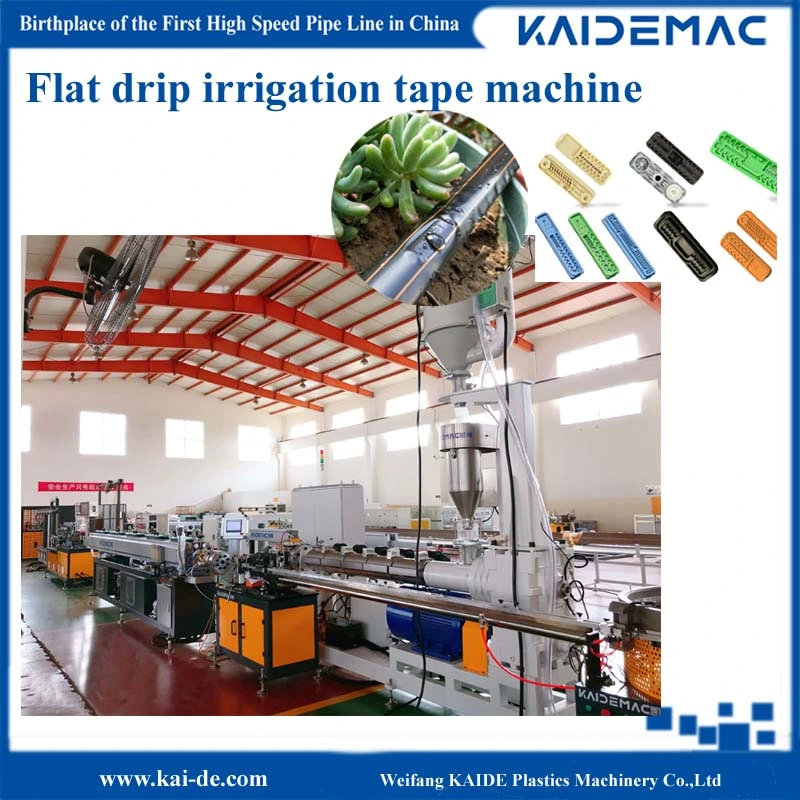 China Professional Flat Drip Irrigation Tape Production Line/Extrusion Line/Making Machine