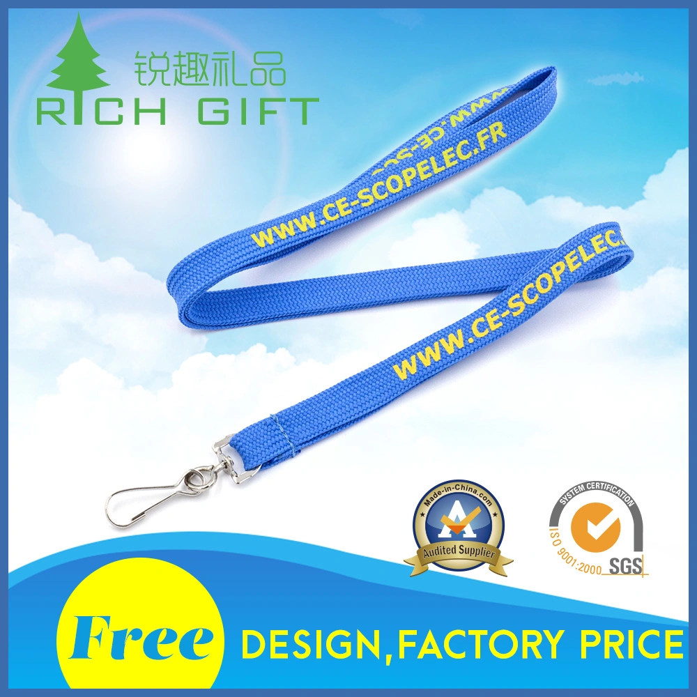 Fábrica de China Wholesale/Supplier Lanyards personalizados con el tarjeta habiente insignias del molinete para artículos de regalo