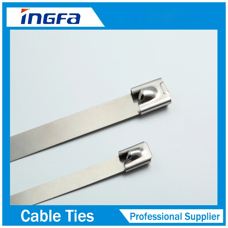 Uncoated Stainless Steel Ties Cable Strap for Industry Application 7.9X300mm