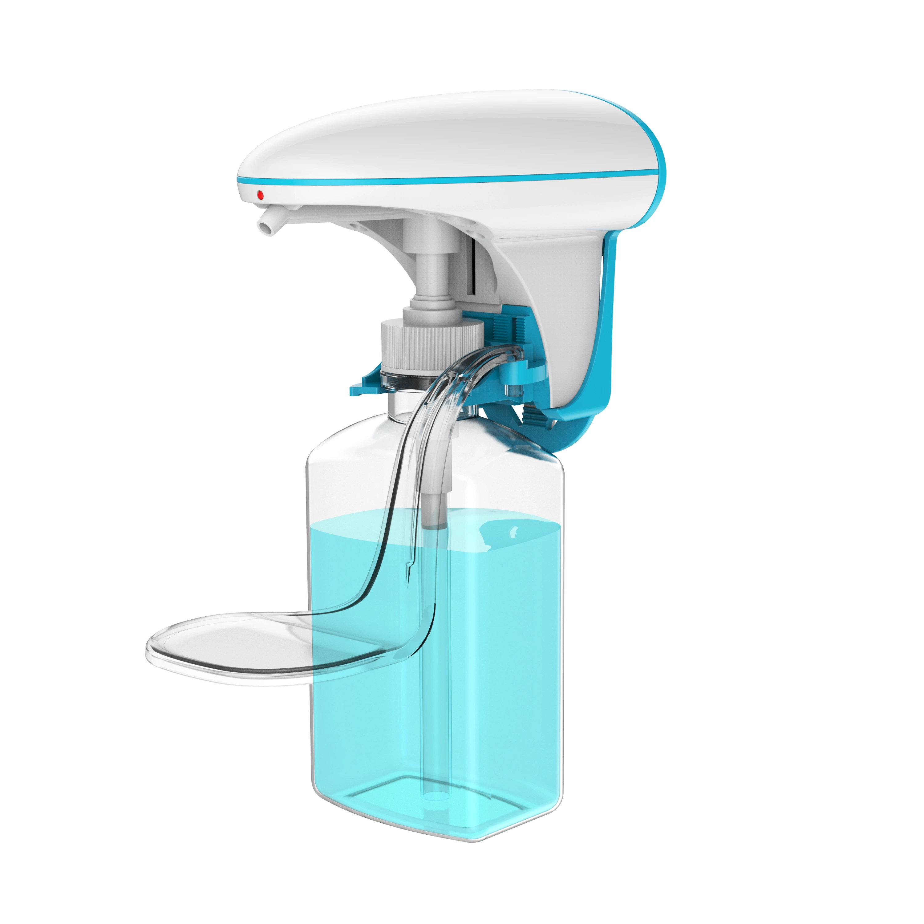Wall Mounted Touchless Automatic Liquid Alcohol Hand Sanitizer Dispenser