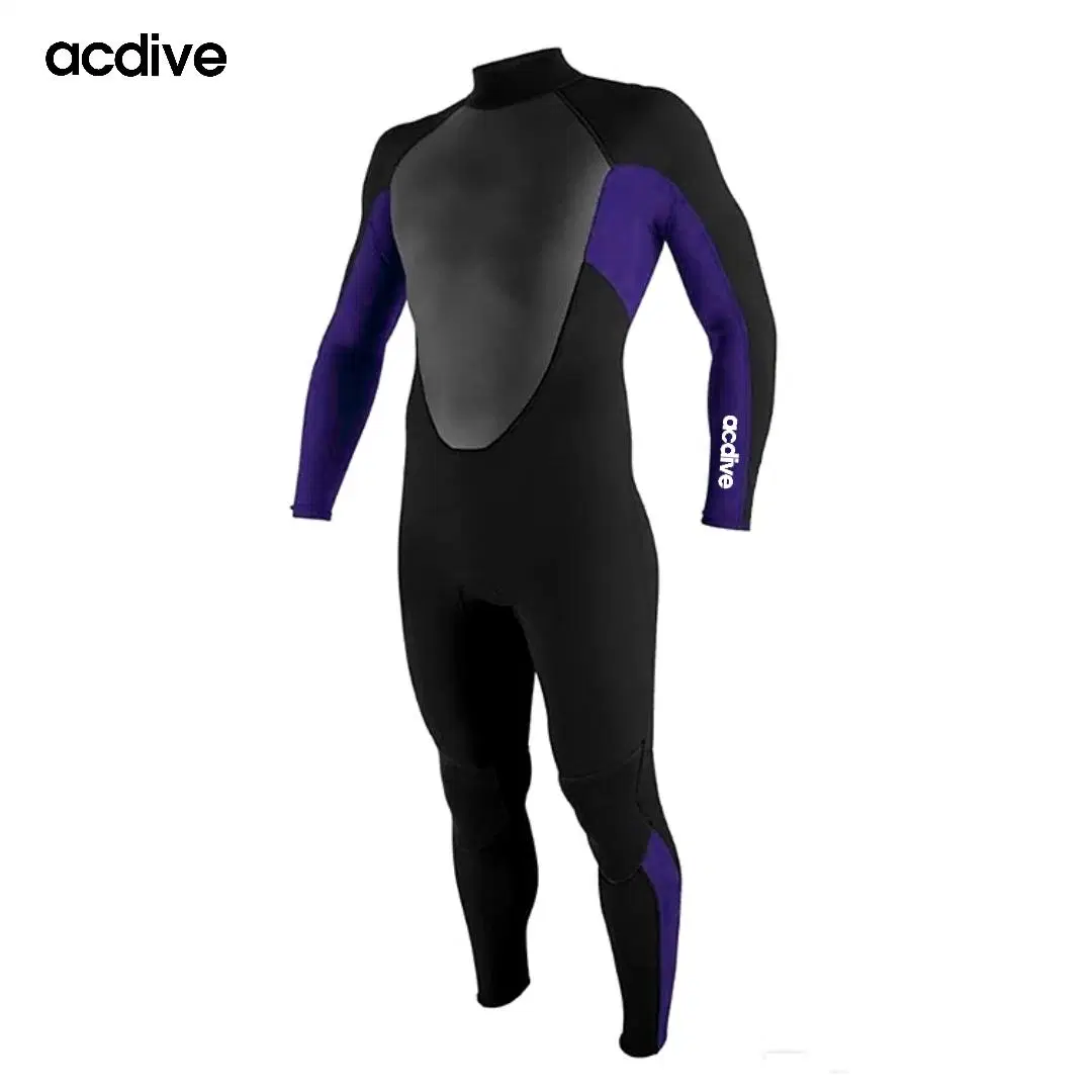 Buceo profesional Surf Buceo personalizado Snorkeling vela 3mm elástico Neopreno Hombre Wetsuit