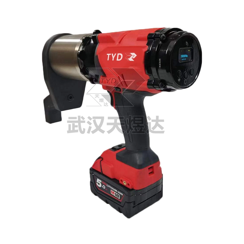 High-Speed Rechargeable Lithium Battery Powered Torque Wrench Impact Electric Cordless Torque Wrench with Digital Display