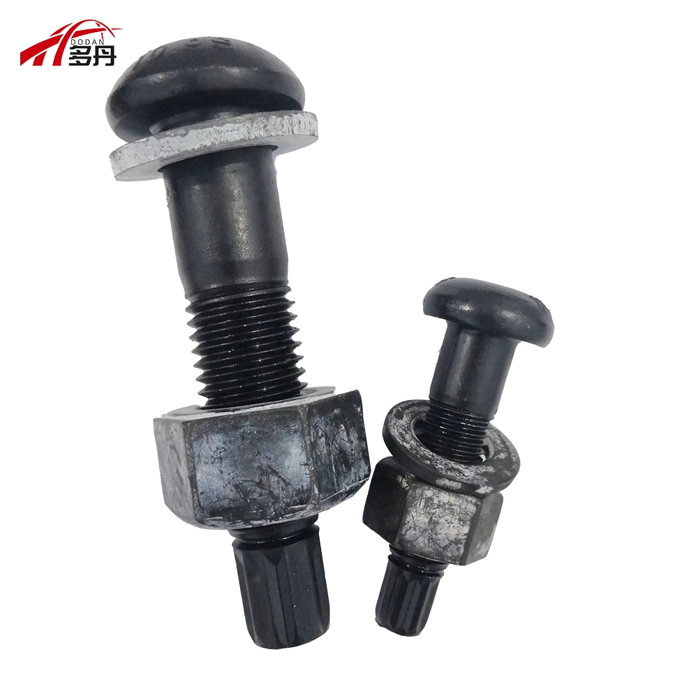 High Tensile Strength Grade 10.9 12.9 Fastener Galvanized/Black Oxide/Zinc Plated Steel Heavy Hex Bolt