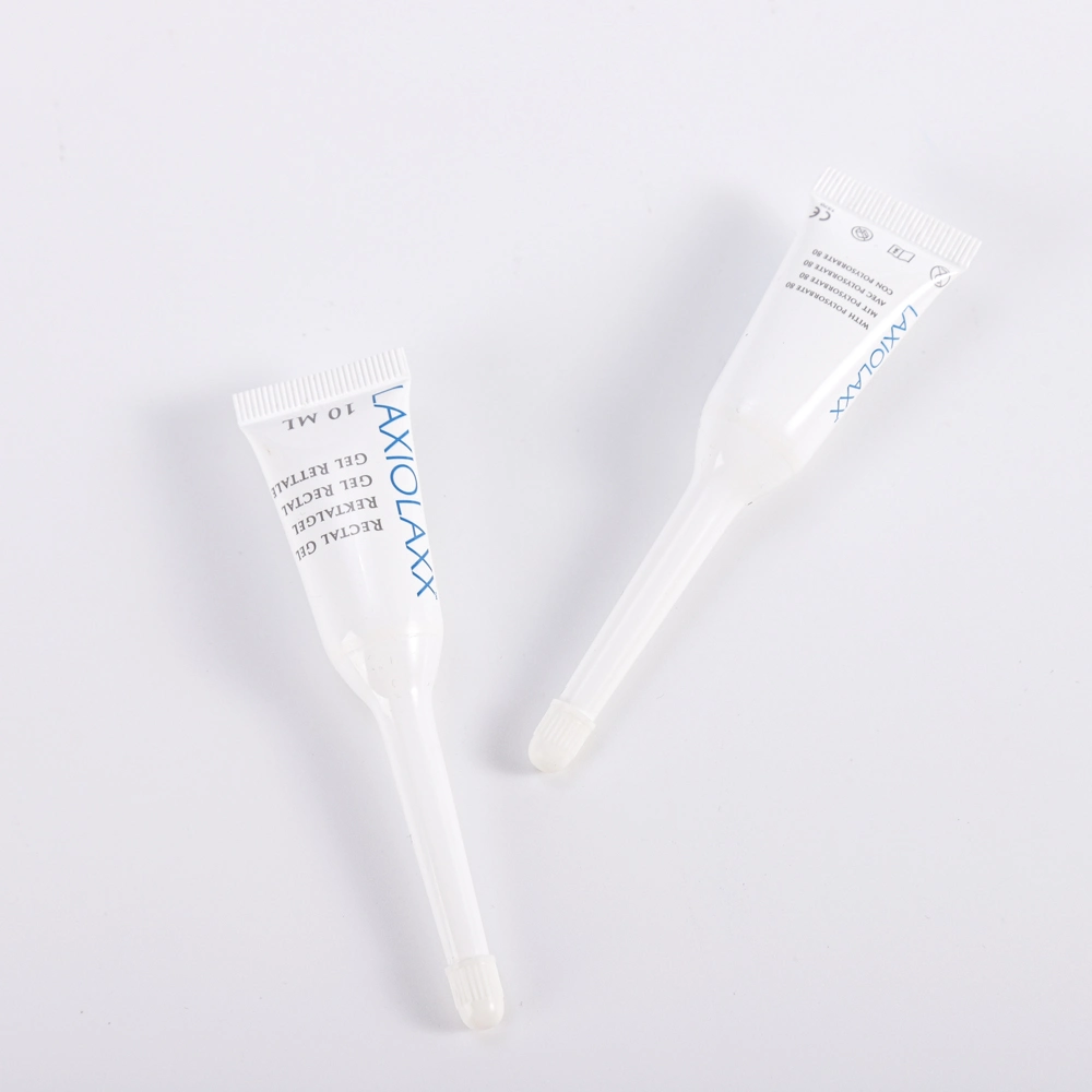 3-15ml Pharmaceutical Supper Long Nozzle PE Tube, Vaginal Gel Packaging Tube