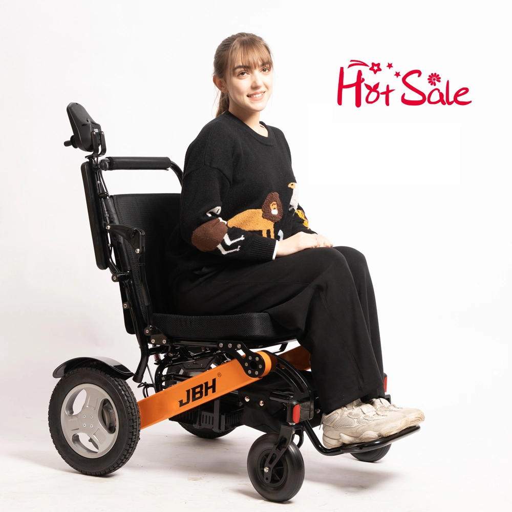 Nuevo diseño de silla de ruedas eléctrica electrónica ligero viajar silla de ruedas para los Ancianos
