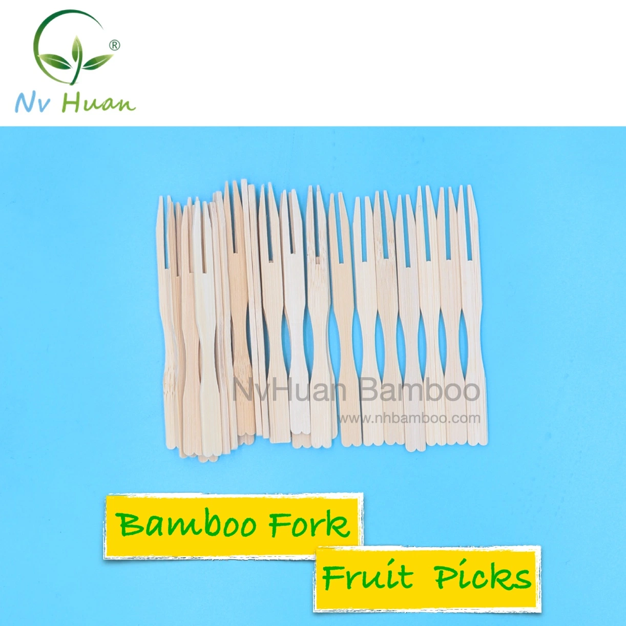 Bamboo Forks 9cm