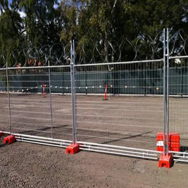 Valla temporal valla de seguridad jardín vallado de seguridad valla valla de hierro forjado.