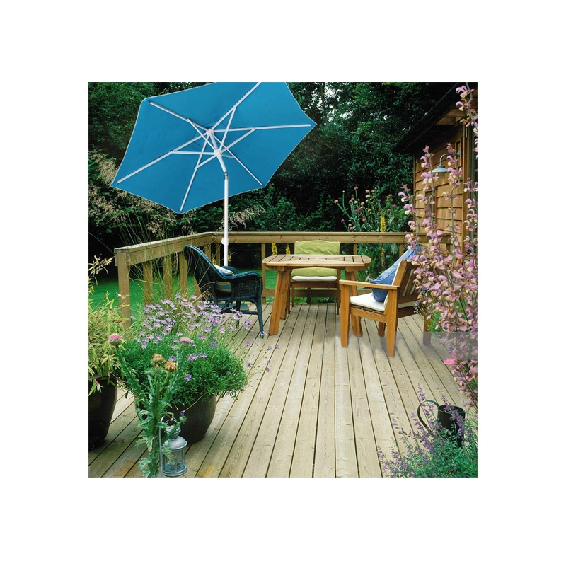 Top Quality Outdoor Advertising Beach Umbrella Frame 6 Panels 7FT