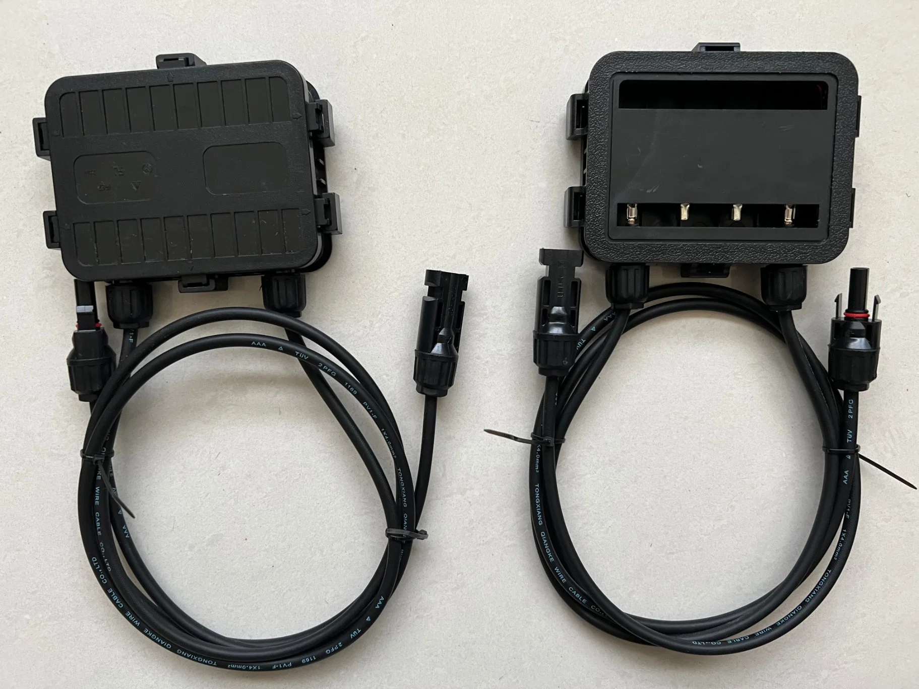 Outdoor Electronic Plastic Terminal Connecting Waterproof Solar Cable Junction Box
