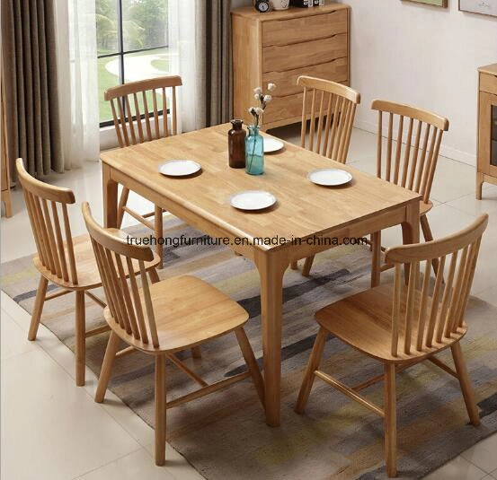 5 Star Hotel Restaurant Furniture Restaurant Dinner Table Set Solid Wood Coffee Table Set Nature Solid Wood