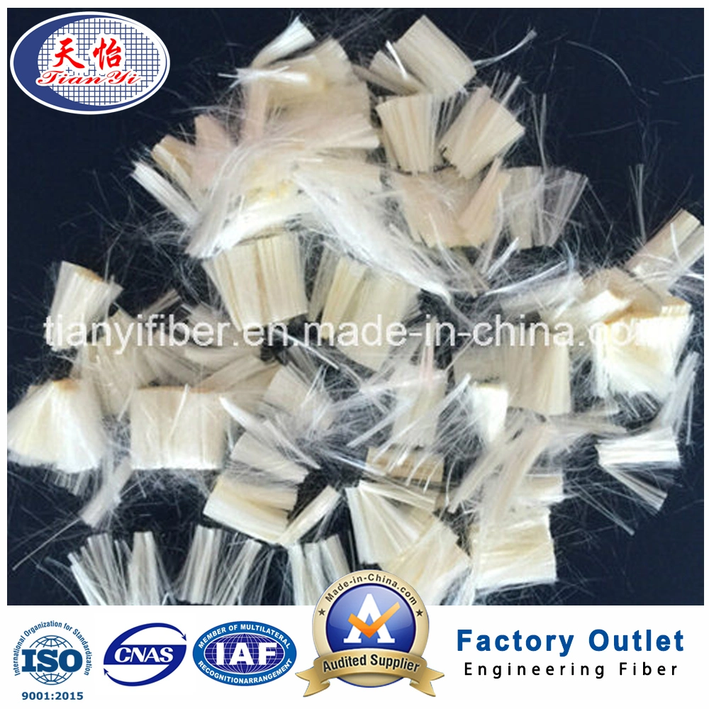 Polyacrylonitrile (PAN) Engineering Fiber Building Material for Cement Concrete