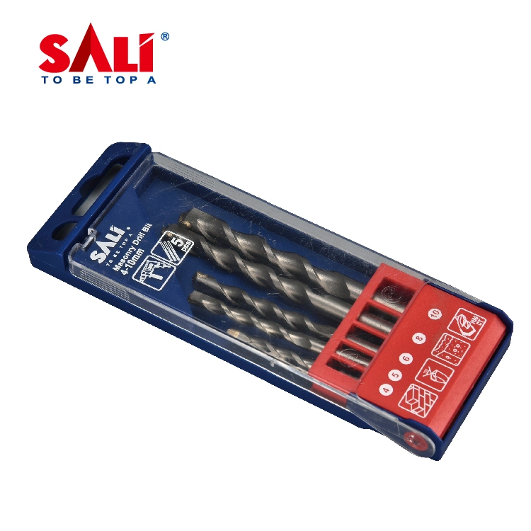 Sali 4/5/6/8/11mm "-" Tip HSS+Tips Masonry Drill Bit Set