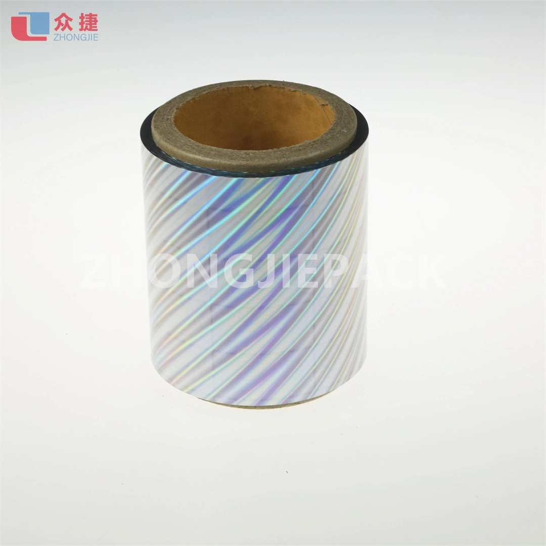 Custom Self Adhesive Metallized Plastic BOPP Holographic Lamination Film