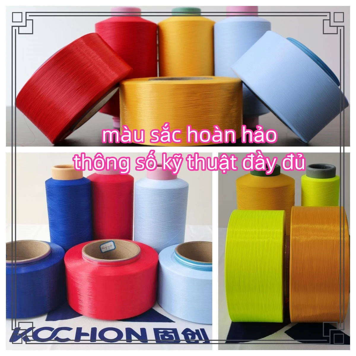 100% nylon hilado DTY AA Grade a un precio asequible para Vietnam