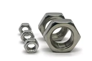 M4-M12 304 Stainless Steel Prevailing Torque Type All Metal Insert Hexagon Lock Nut with Flange Hex Self