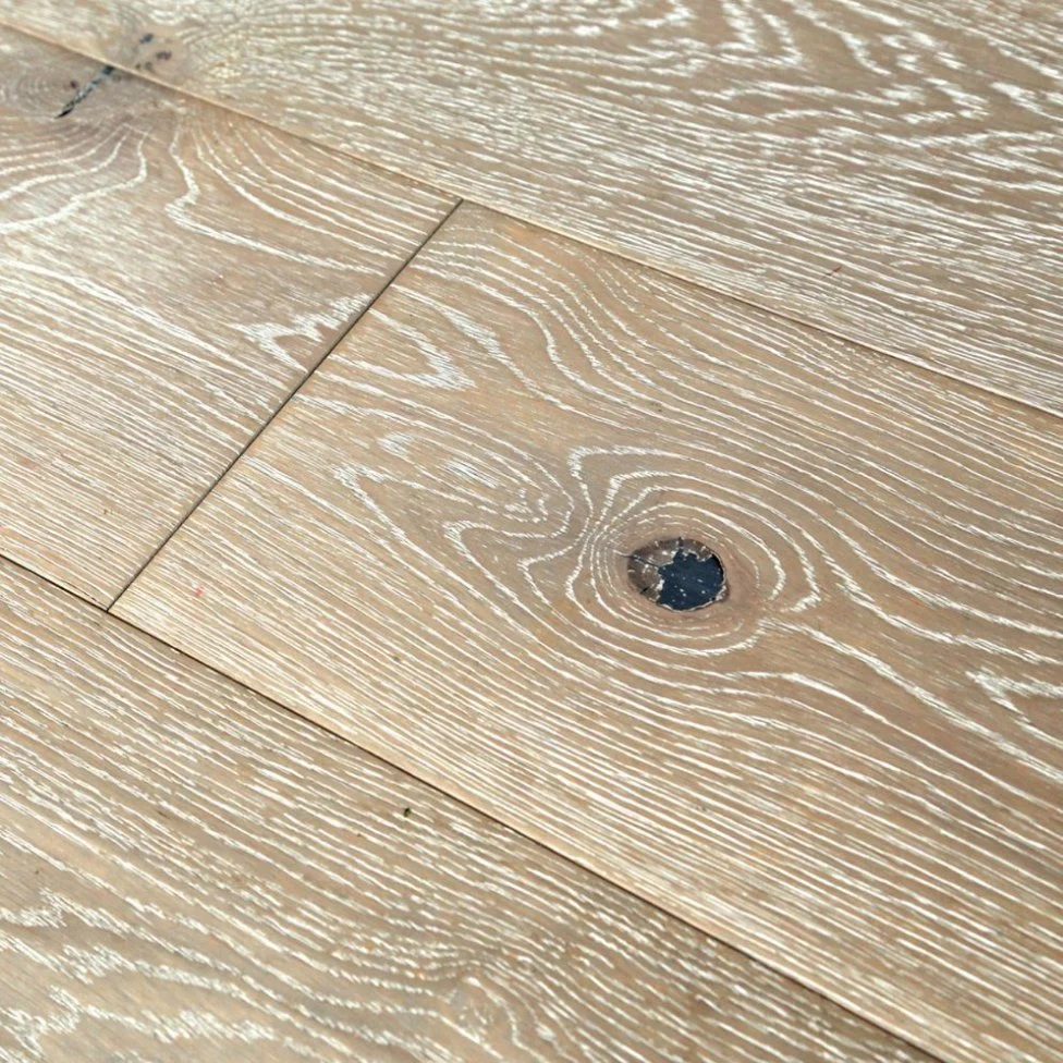 Kangton European Oak parqué de madera dura multicapa resistente a raspaditos Piso sólido