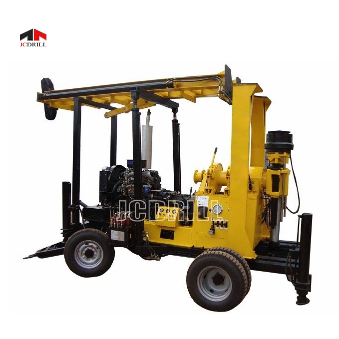 300/400/600m Portable Full Hydraulic Diamond Geological Soil Core Drilling Rig Machines