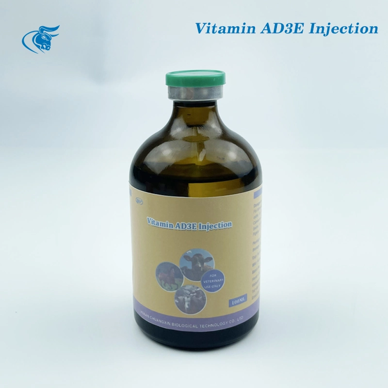 OEM Vitamin AD3E Injektion für Krankheiten, die Vitamin Veterinär fehlt