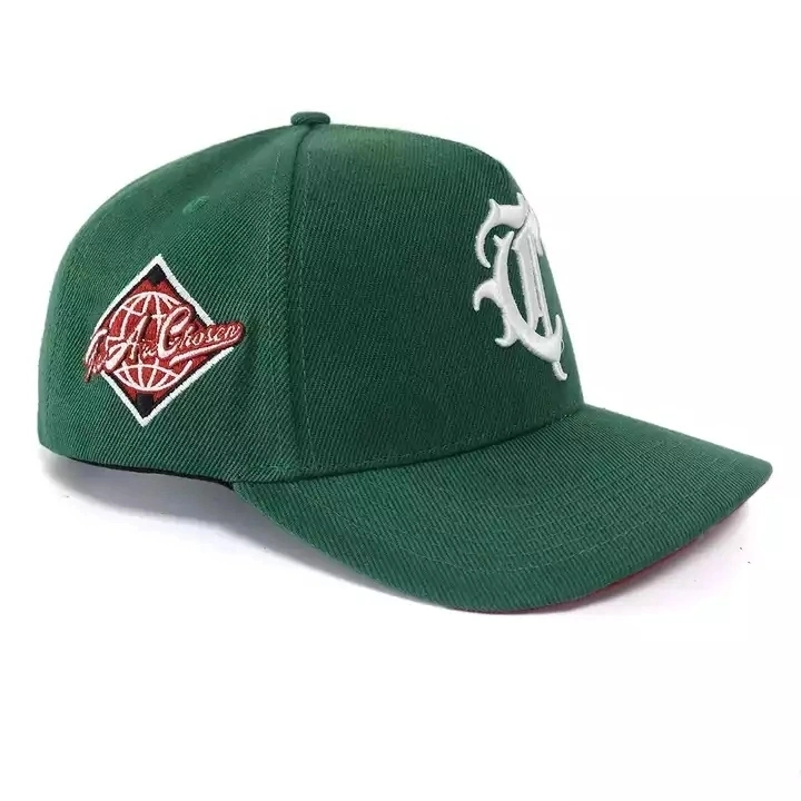 Factory Price Full Customized 5 Panel 3D Embroidery Baseball Hats Outdoor Sports Men Caps