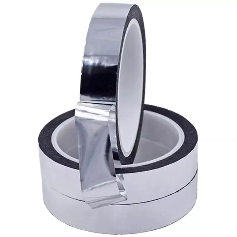Aluminum Foil Adhesive Tape Ideal for Sealing Patching Hot and Cold HVAC Duct Pipe Insulation Home Foil Tape