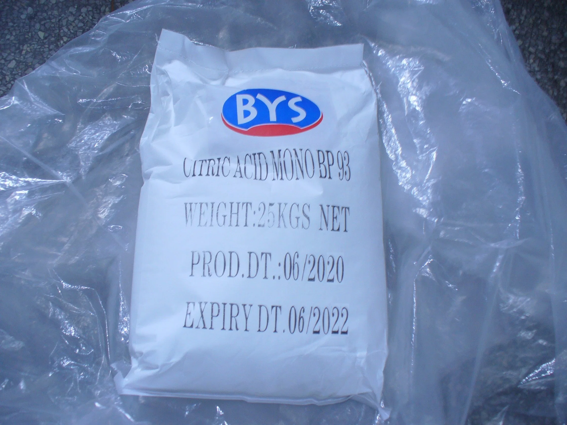 Ensign Top Quality Bp USP 8-40/8-80 Citric Acid Monohydrate /30-100 Citric Acid Anhydrous