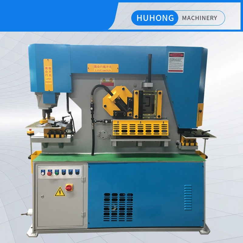 Factory Sales Hydraulic Iron Worker/Hydraulic Combined Punching and Shearing Machine/