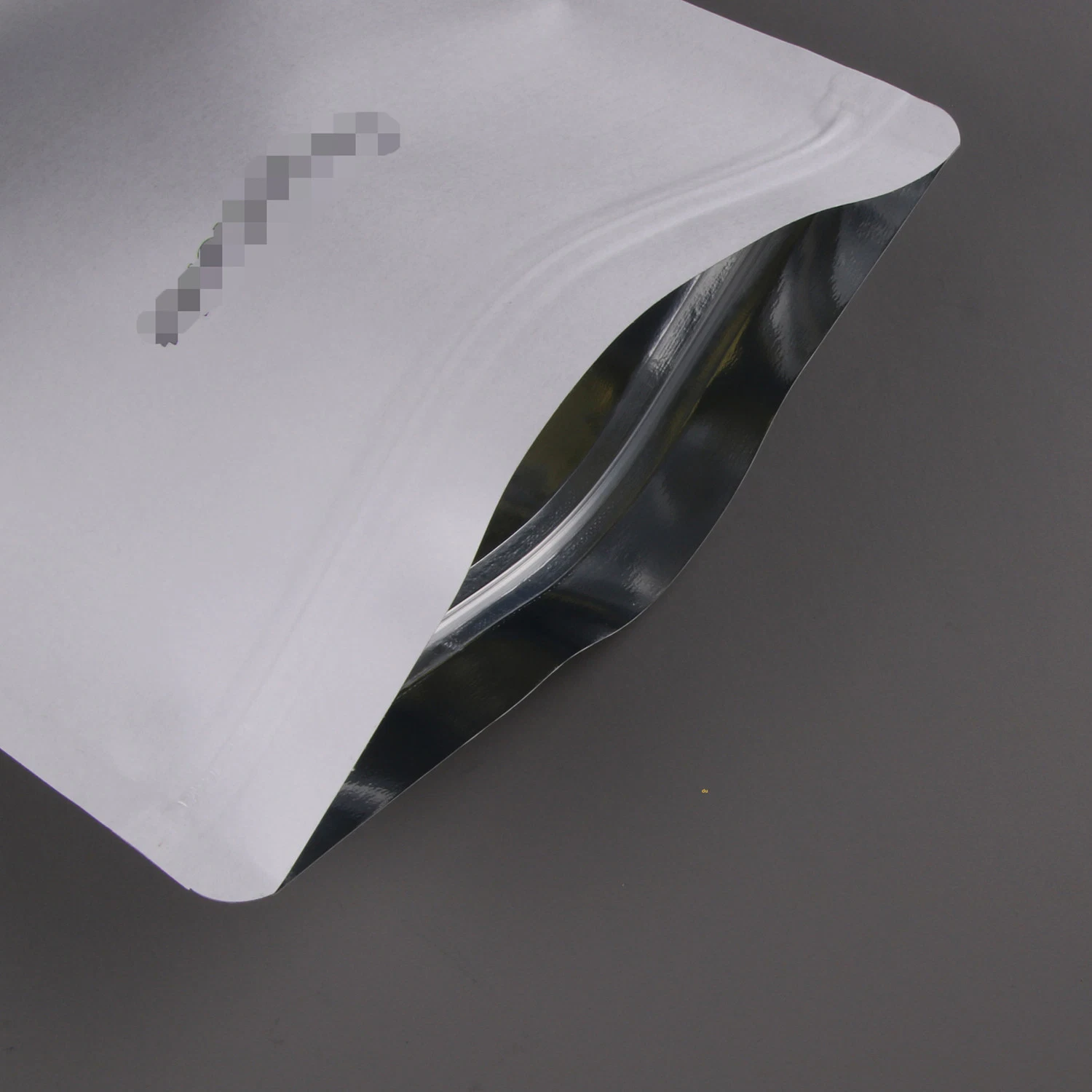 Ziplock Drypack White Kraftpapier Aluminium-Folie Beschichtung stehend Beutel Verpackung Reißverschluss-Beutel für Lebensmittel