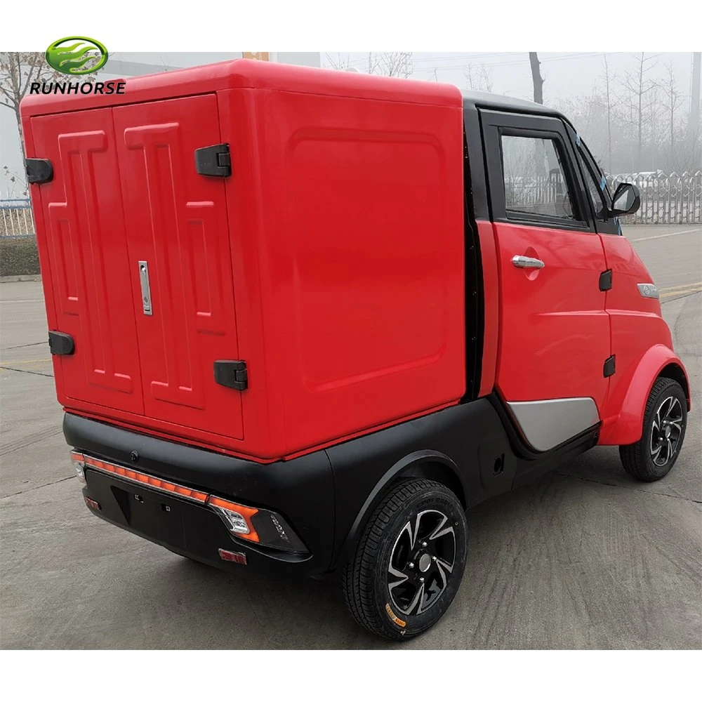 Mobility 4 Wheel Adult Electric Personal Transportation Car with Cargo Box